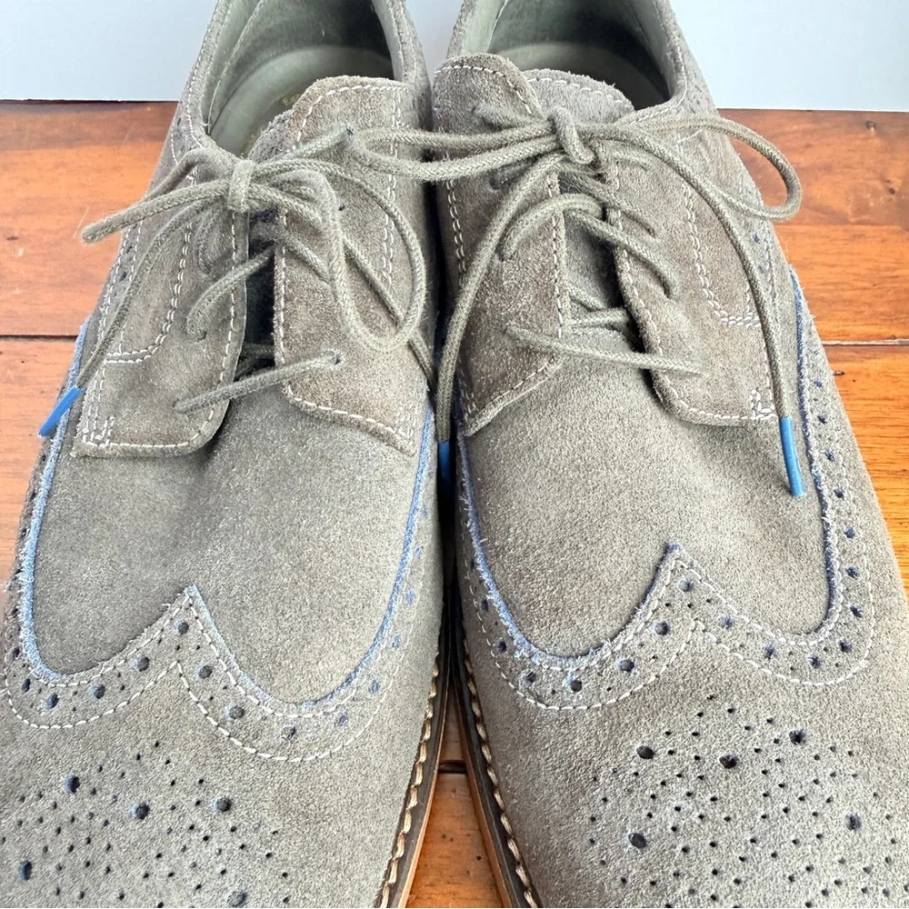 Sperry Top-Sider Gold Cup Suede Wingtip Oxford Shoes Men’s 11.5 – Deerskin Lined